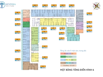 Căn hộ cao cấp siêu vip SENTOSA SKY PARK Biểu tượng chất SING giữa phồn hoa Thươn Cảng 0