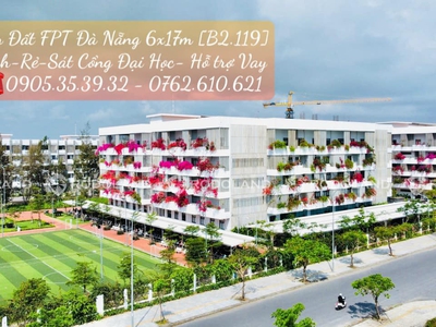 Bán đất 102m2 fpt sát trường đại học fpt đà nẵng 1