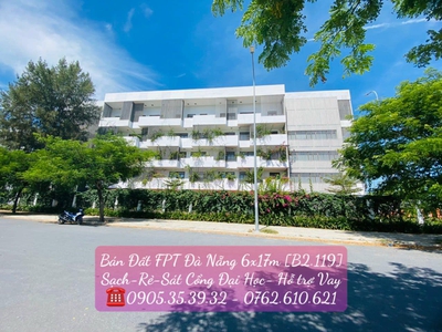 Bán đất 102m2 fpt sát trường đại học fpt đà nẵng 2