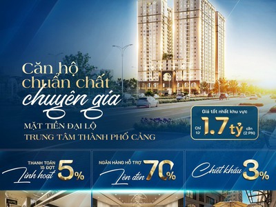 sở hữu ngay căn hộ chuẩn chuyên gia mặt tiền quốc lộ 51 - trung tâm thị xã phú mỹ chỉ từ 439 0