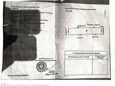 Cần thanh lý 714m mặt trục Mỹ Tranh, Nam Sơn, An Dương. 3