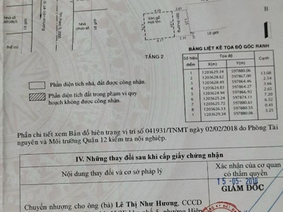 Bán gấp nhà Q12 lê văn khương có sổ hồng 1