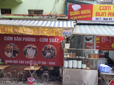 Cần sang nhượng cửa hàng bún và cơm văn phòng 1