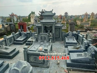 Khuôn viên nghĩa trang gia đình đẹp tại Trà Vinh   84 Mẫu lăng mộ đá đẹp bán tại Trà Vinh 4