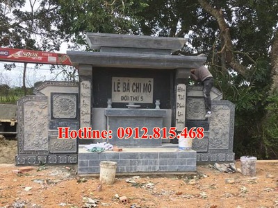 Khuôn viên nghĩa trang gia đình đẹp tại Trà Vinh   84 Mẫu lăng mộ đá đẹp bán tại Trà Vinh 3