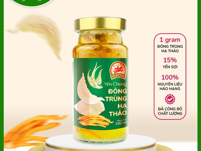 Yến chưng Đông trùng hạ thảo mua 5 tặng 1 freeship nội thành tại HCM 2