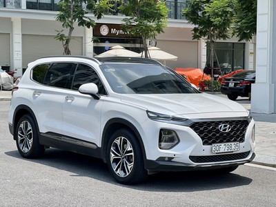 Bán xe hyundai santafe xăng 2.4 đặc biệt sản xuất 2019 chạy 6v km full lịch sử hãng dương đình nghệ 2