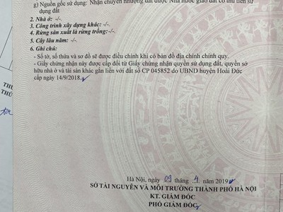 Đất dịch vụ mặt tiền tại phú vinh, xã an khánh, huyện hoài đức, tp hà nội 0