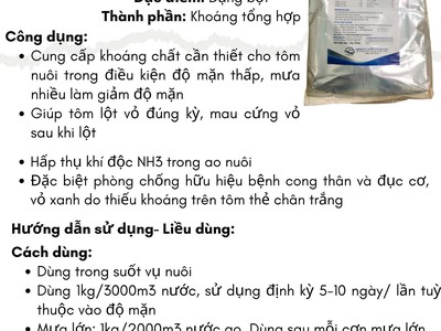 Khoáng chất Aquamin 1