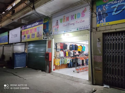 Chính chủ cần bán kiot 2 tầng số 5 chợ thị trấn Thứa, Lương Tài, Bắc Ninh. 0