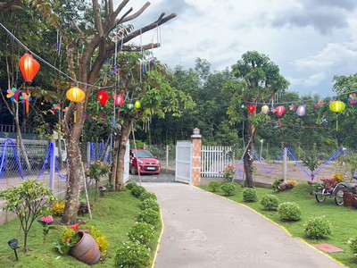 Chính chủ bán nhà đất sân vườn nghỉ dưỡng tại dầu tiếng, bình dương 1
