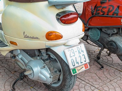 Bán - Đổi - Gl - Giao lưu 2 Xe Vespa sang xe CÔN TAY 2