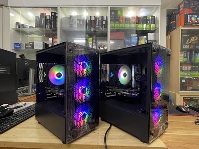 PC Core I3 12100F / 8GB / RX 6600 8GB, PC Core I5 10400F / 8GB / RTX 2060 6GB 0