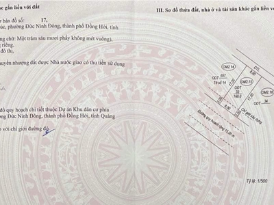Bán đất Đông Nam Lê Lợi Đồng Hới, giá sụp hầm 2 tỷ 5xx, ngân hàng hỗ trợ vay vốn 3