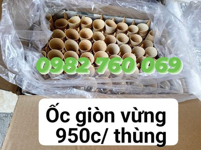 Bán vỏ kem ốc các loại: giòn, giòn xốp và dẻo xốp, gửi đi các tỉnh 3