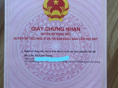 Chính chủ cần bán gấp căn nhà tại tổ 3 thị trấn Yên Minh, Huyện Yên Minh, Hà Giang. 0