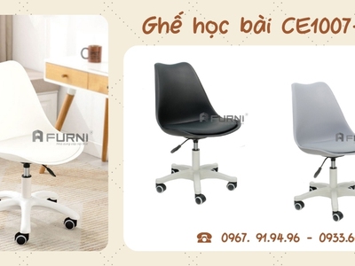 Ghế Học Bài Cho Bé- Ghế Xoay Học Sinh Đẹp Hiện Đại TpHCM 1