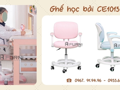 Ghế Học Bài Cho Bé- Ghế Xoay Học Sinh Đẹp Hiện Đại TpHCM 2