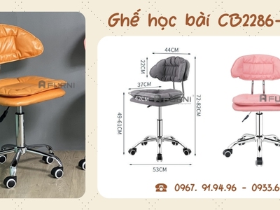 Ghế Học Bài Cho Bé- Ghế Xoay Học Sinh Đẹp Hiện Đại TpHCM 5