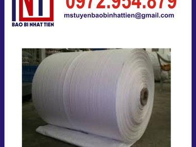 Sản xuất vải pp dệt dạng cuộn, cuộn ống pp dệt 7