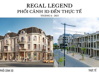 BĐS mặt biển đẳng cấp quốc tế - Giỏ hàng độc quyền nhà phố thương mại và biệt thự tại Regal Legend 3