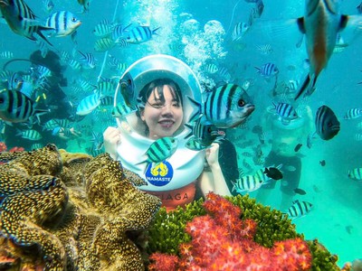 Combo vé đi bộ dưới đáy biển tại du thuyền Nautilus và tour 3 đảo 0