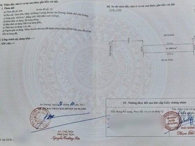 Cơ hội vàng sở hữu lô đất mặt đường 351 đặng cương, an dương, hải phòng 2