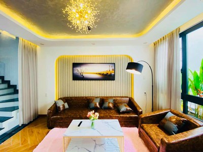 Nhà mới đẹp 1 trệt 1 lầu mới cách mặt  bán nhà . 4