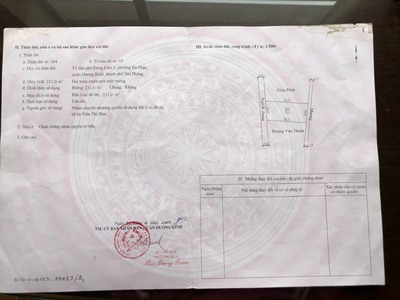 Nhà cấp 4 chính chủ vị trí đẹp tại quận dương kinh - hải phòng 2