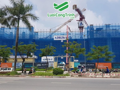 Lưới che chắn, bao che công trình 4