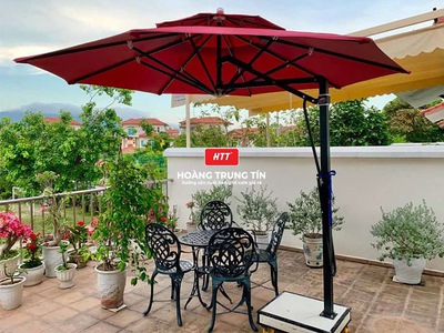 Long An  Bộ giường tắm nắng - dù che nắng bền đẹp giá rẻ cho hồ bơi, sân vườn 8