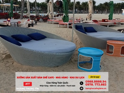 Long An  Bộ giường tắm nắng - dù che nắng bền đẹp giá rẻ cho hồ bơi, sân vườn 3