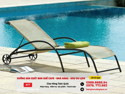 Long An  Bộ giường tắm nắng - dù che nắng bền đẹp giá rẻ cho hồ bơi, sân vườn 6