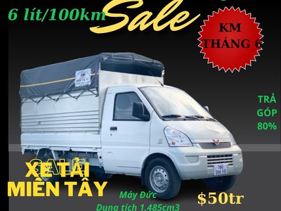 Xe tải nhỏ wuling thùng bạt mới 100 VIP 0