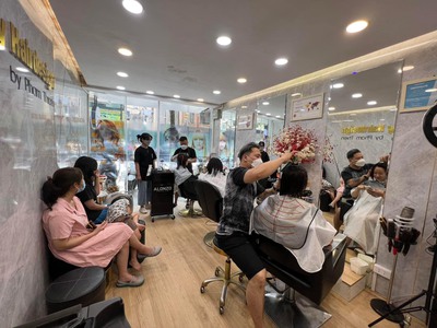 Sang nhượng salon tóc địa chỉ quán thánh, hàng bún, ba đình, hà nội 1
