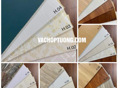 Cải Tạo trần tường bằng gỗ nhựa nano vân gỗ vân đá 2