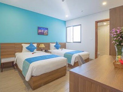 Bán khách sạn căn hộ, 11 tầng phố tây an thượng biển mỹ khê dòng tiền thuê ổn định 130tr 1tháng giá 3