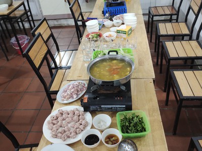Chính chủ cần sang nhượng cửa hàng phở gà tối bán lẩu nướng ở khu trần điền, định công, hoàng mai 4