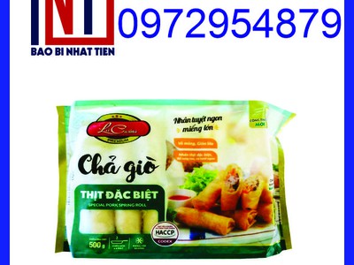 Sản xuất bao bì chả giò, in túi đựng chả giò 0