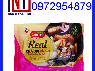 Sản xuất bao bì chả giò, in túi đựng chả giò 1
