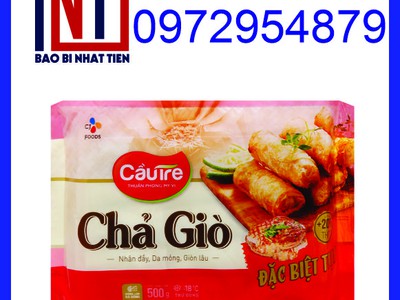 Sản xuất bao bì chả giò, in túi đựng chả giò 2