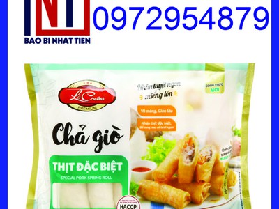Sản xuất bao bì chả giò, in túi đựng chả giò 5
