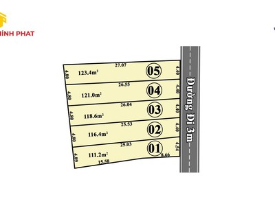 Đất kiệt oto Hương Long - cách cầu Nguyễn Hoàng 1km - Giá 9XXTR 3