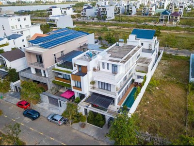 Cần bán gấp biệt thự sân vườn 3 tầng có hồ bơi khu vip eurovillage2 hòa xuân đà nẵng 0