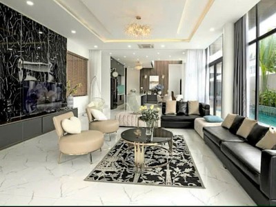 Cần bán gấp biệt thự sân vườn 3 tầng có hồ bơi khu vip eurovillage2 hòa xuân đà nẵng 2
