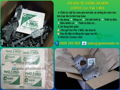 Gói bảo vệ chống ăn mòn CORTEC Cor-Pak 1-MUL 0