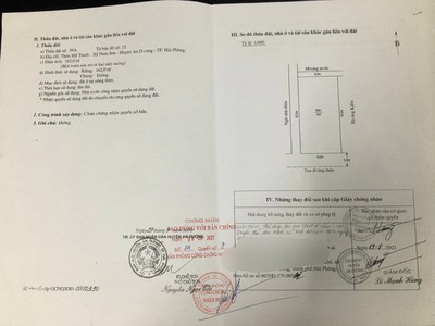 Bán dãy nhà trọ 8 căn trục thôn Mỹ Tranh, Nam Sơn, An Dương 3