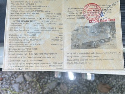 Bán Xe Mitsubishi Canter 2013 tại Quận 6, Hồ Chí Minh 0