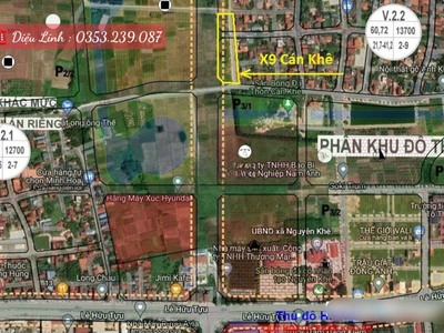 Bán đất đấu giá x9 cán khê nguyên khê đông anh khởi điểm 31.2tr/m2 4