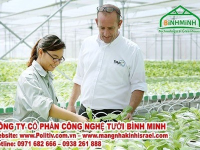 Màng nhà kính politiv israrel được tập đoàn Vingroup lựa chọn sử dụng 5